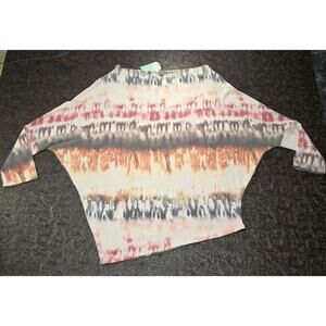 NWT Heimish USA Tie Dye‎ Blouse 3/4 Sleeves Size 3X Summer Spring